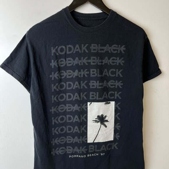 2017 Kodak Black Rap Tee T Shirt Black Small S Rapper Singer Graphic Cotton Logo - Picture 11 of 12